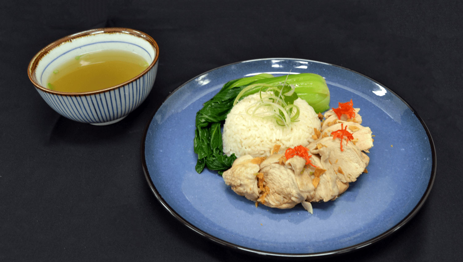 Hainan chicken rice