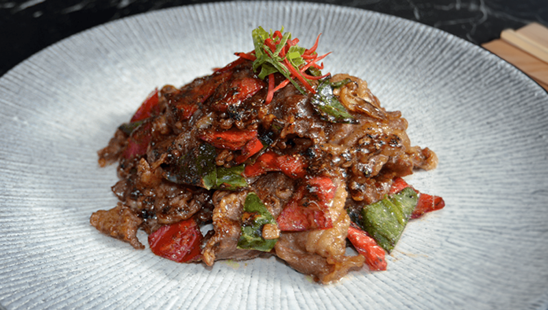 thumbnail  stir fried beef black pepper