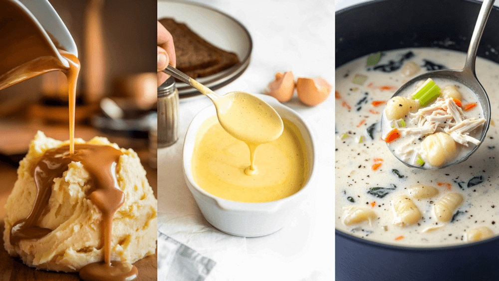 Thumbnail gravies sauce soup